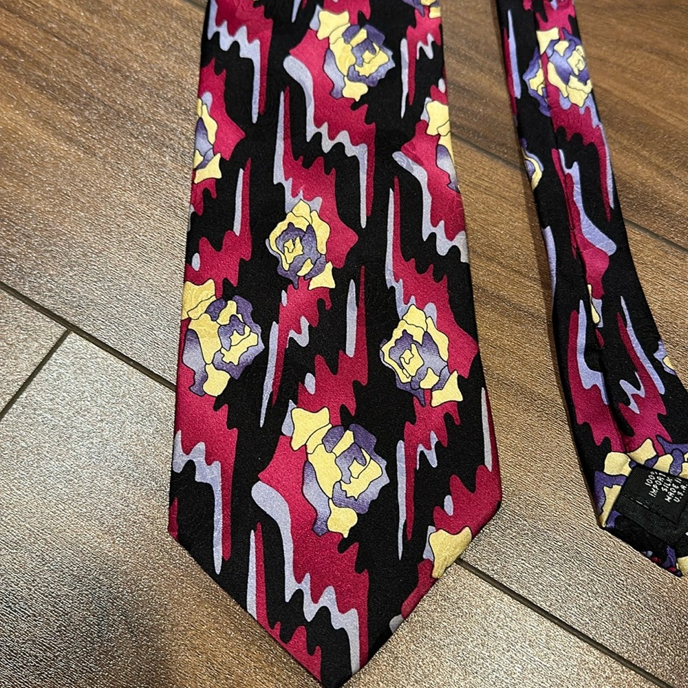 Grateful Dead Thunder Rose Tie